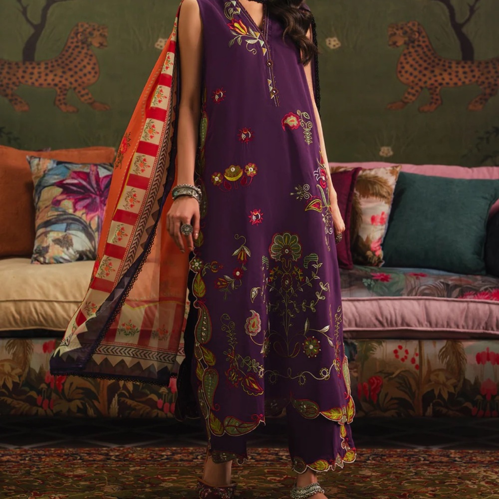 Pakistani Outfit, Shalwar Kameez, 3 piece suit